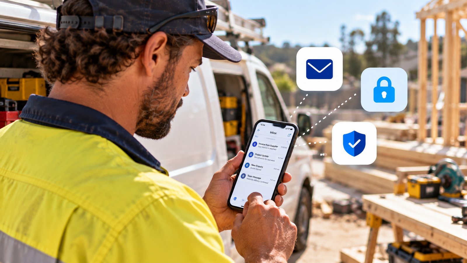 Business Email on Your Phone: A Guide for Crews on the Go
